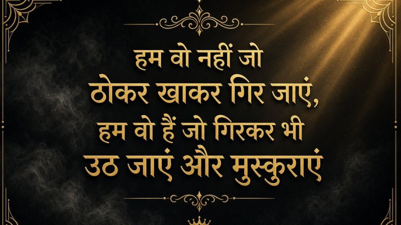 instagram shayari attitude